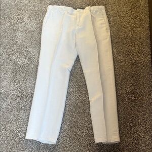 Light Beige Casual Pants